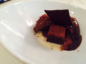 Chocolate en texturas.