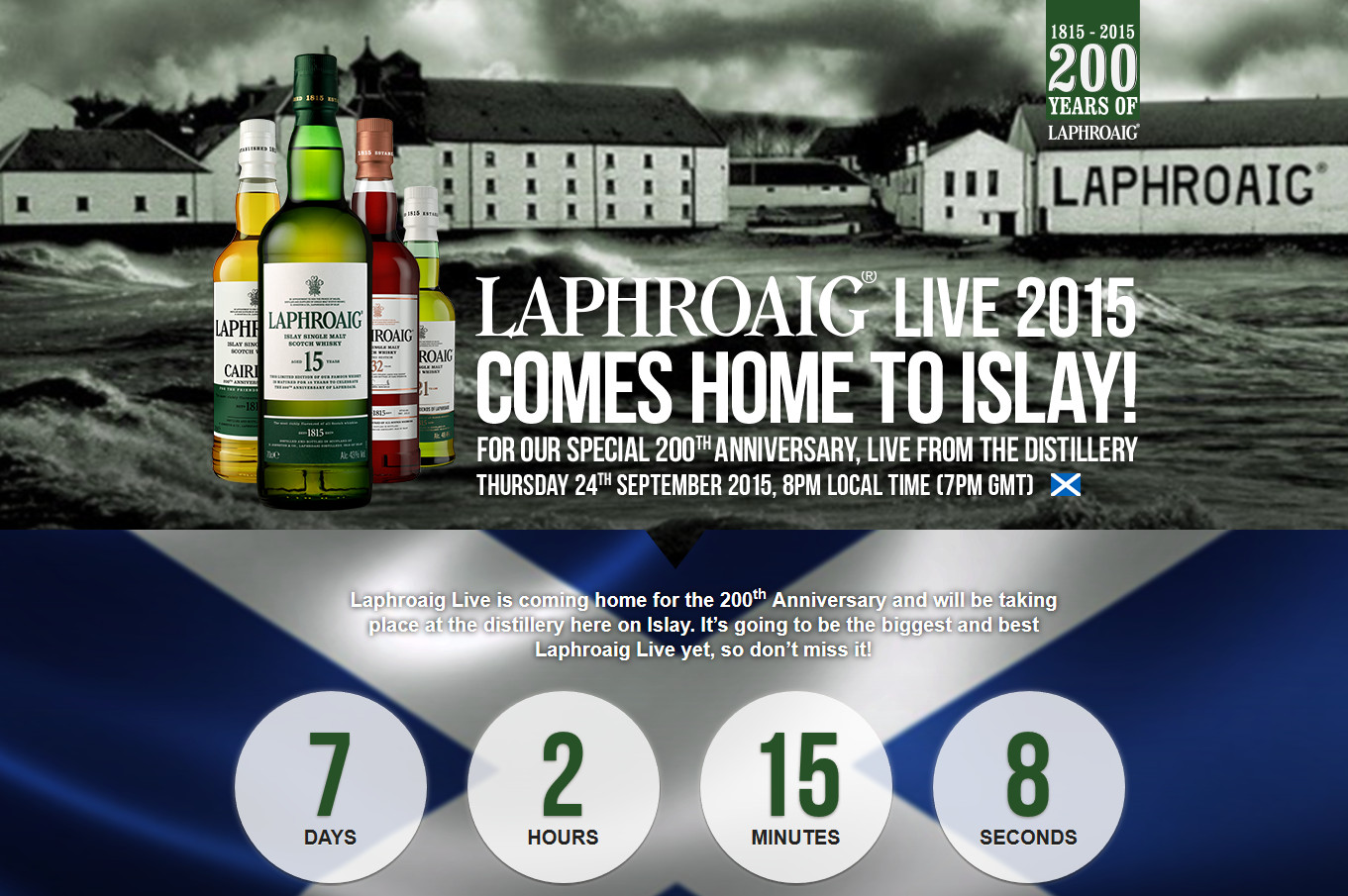 Laphroaig Live 2015