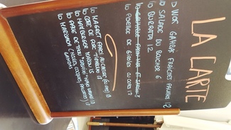 La carta. Le Presbytere de Calce