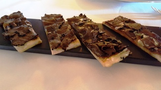 Snacks Trufa de Verano. Restaurant Miramar de Marsella