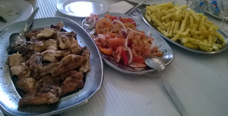 Pollo piri piri completo Ramires