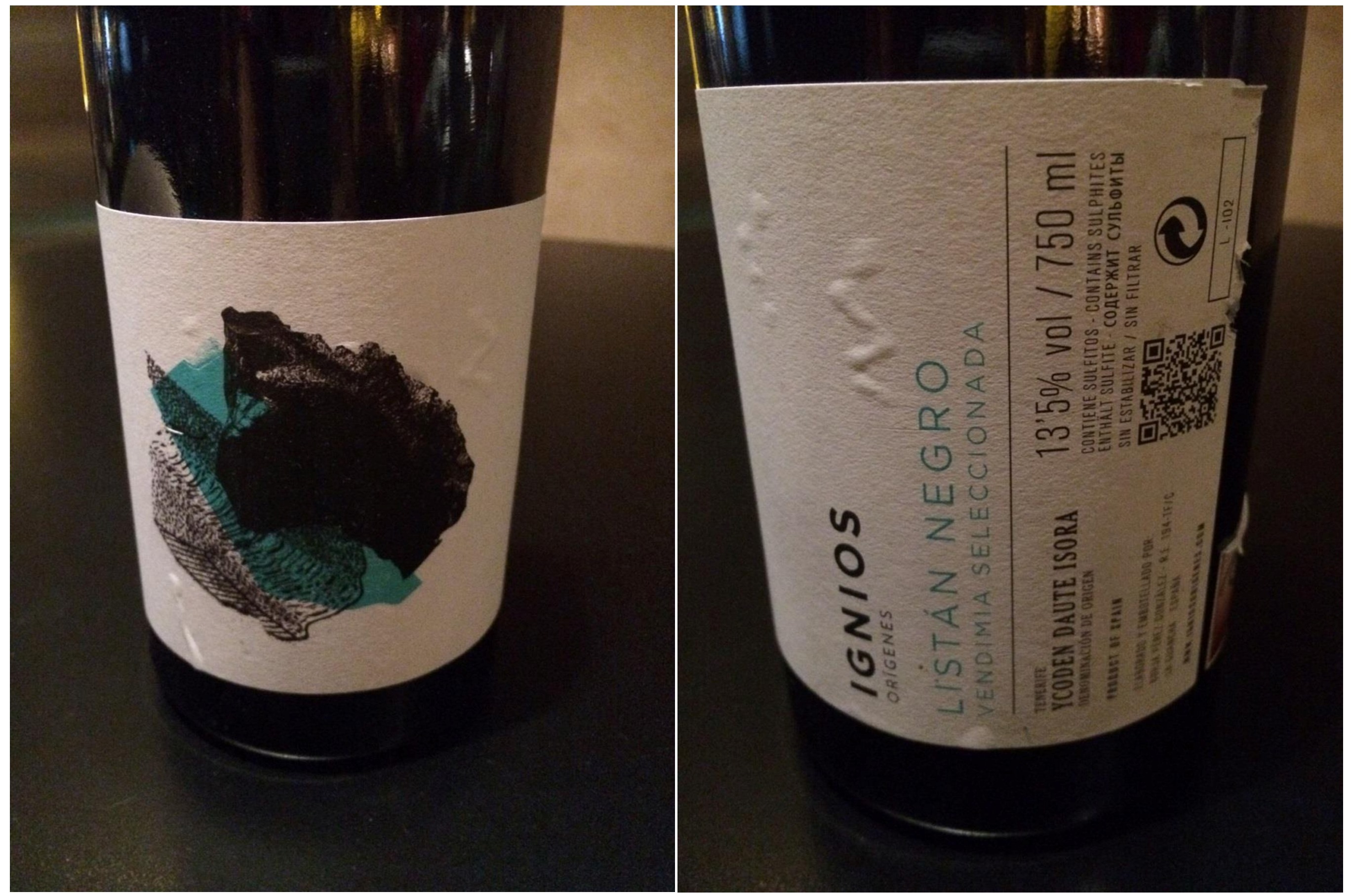 Vino Ignios Or genes List n Negro Vendimia Seleccionada 2013