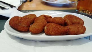 Croquetas Caseras. Restaurant La Llosa de Cornellà