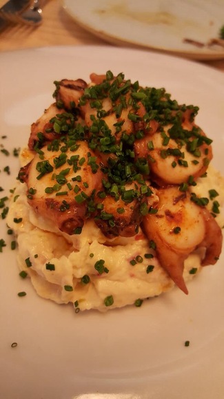 Ensaladilla con pulpo a la galiega