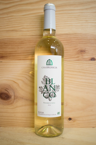 Casa Primicia Blanco Fermentado en Barrica 2014