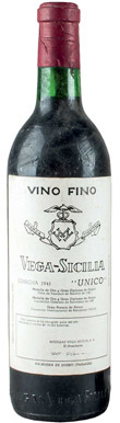 Vega Sicilia Único 1941