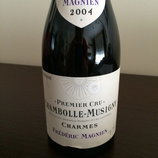 F. Magnien Chambolle-Musigny Charmes 1C 2004