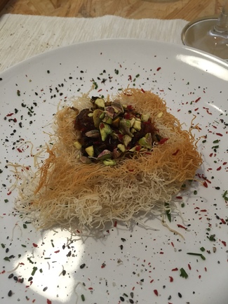 El nido de pasta Katafi