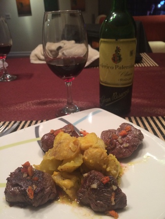 La cena