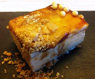 Tarta de Dulce de Leche con Yema Quemada