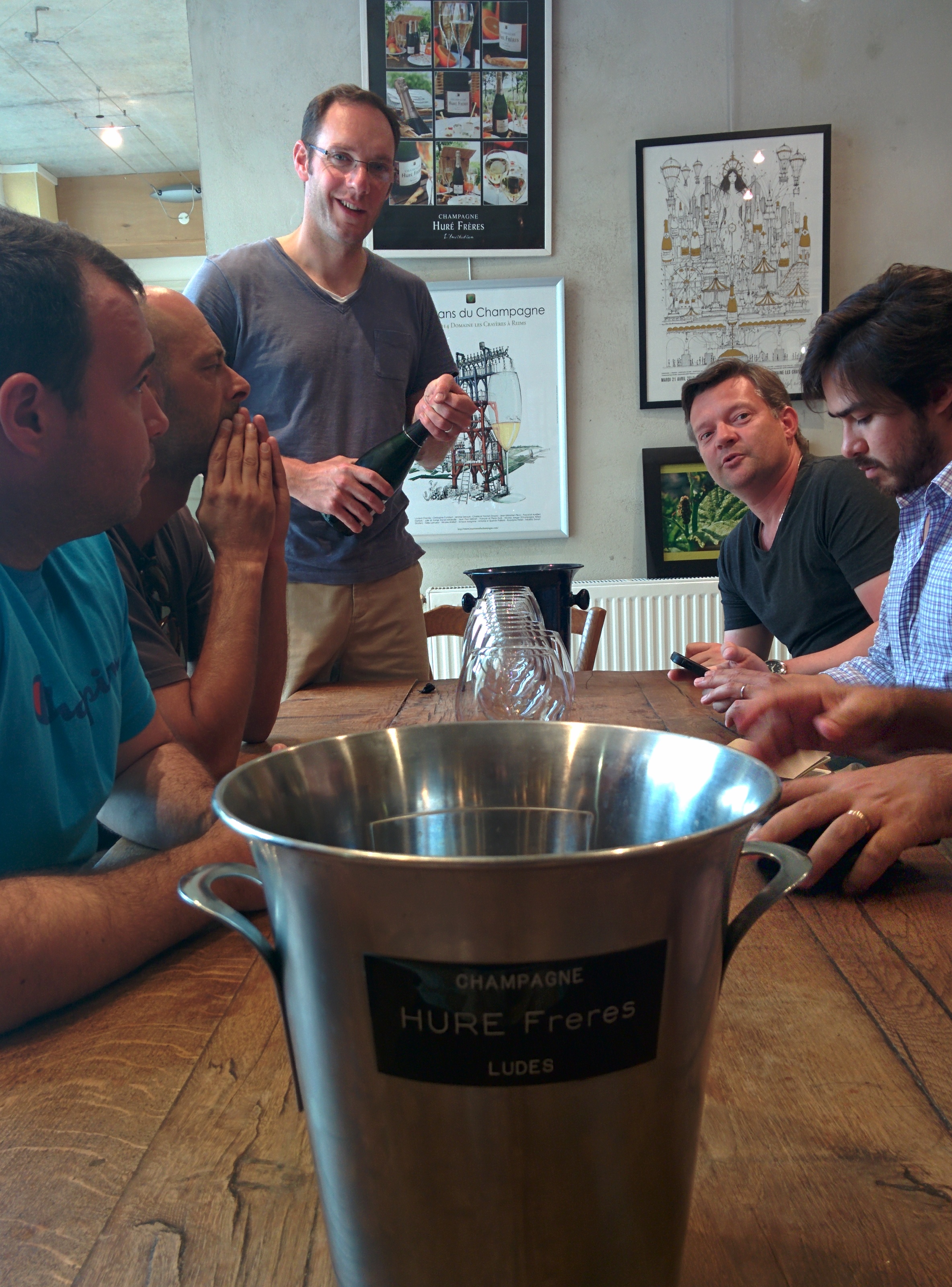 Escapada a Champagne IV.- Visita a Bodega Huré Frères