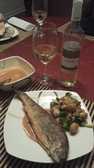 La cena