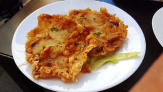 Tortillitas de Camarones