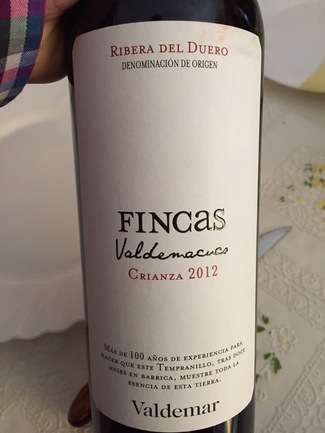 Fincas valdemacuco crianza 2012