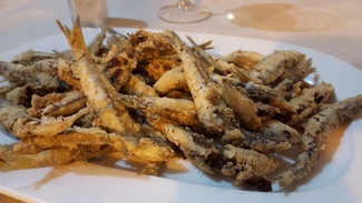 Boquerones. Restaurante El Bichero de Jerez de La Frontera