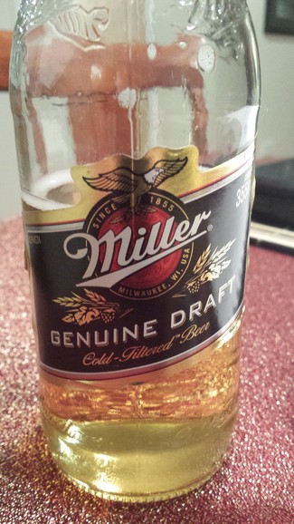 Detalle de la botella