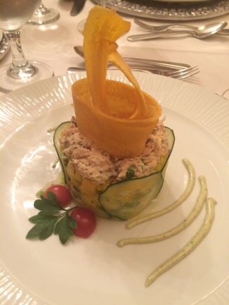 Ensalada de cangrejo
