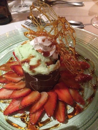 Carpaccio de fresas
