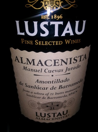 Lustau Almacenista Amontillado Manuel Cuevas Jurado de Sanlúcar de Barrameda