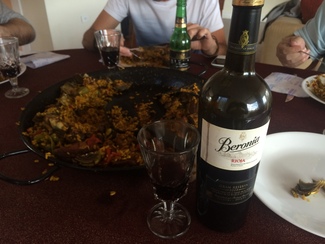Con la paella