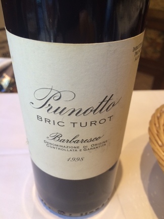 Prunotto Bric Turot barbaresco 1998