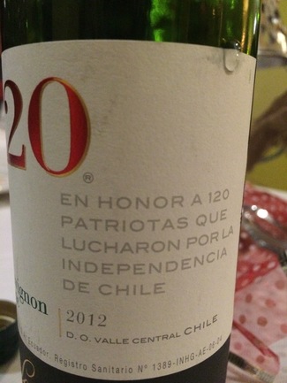 Etiqueta frontal