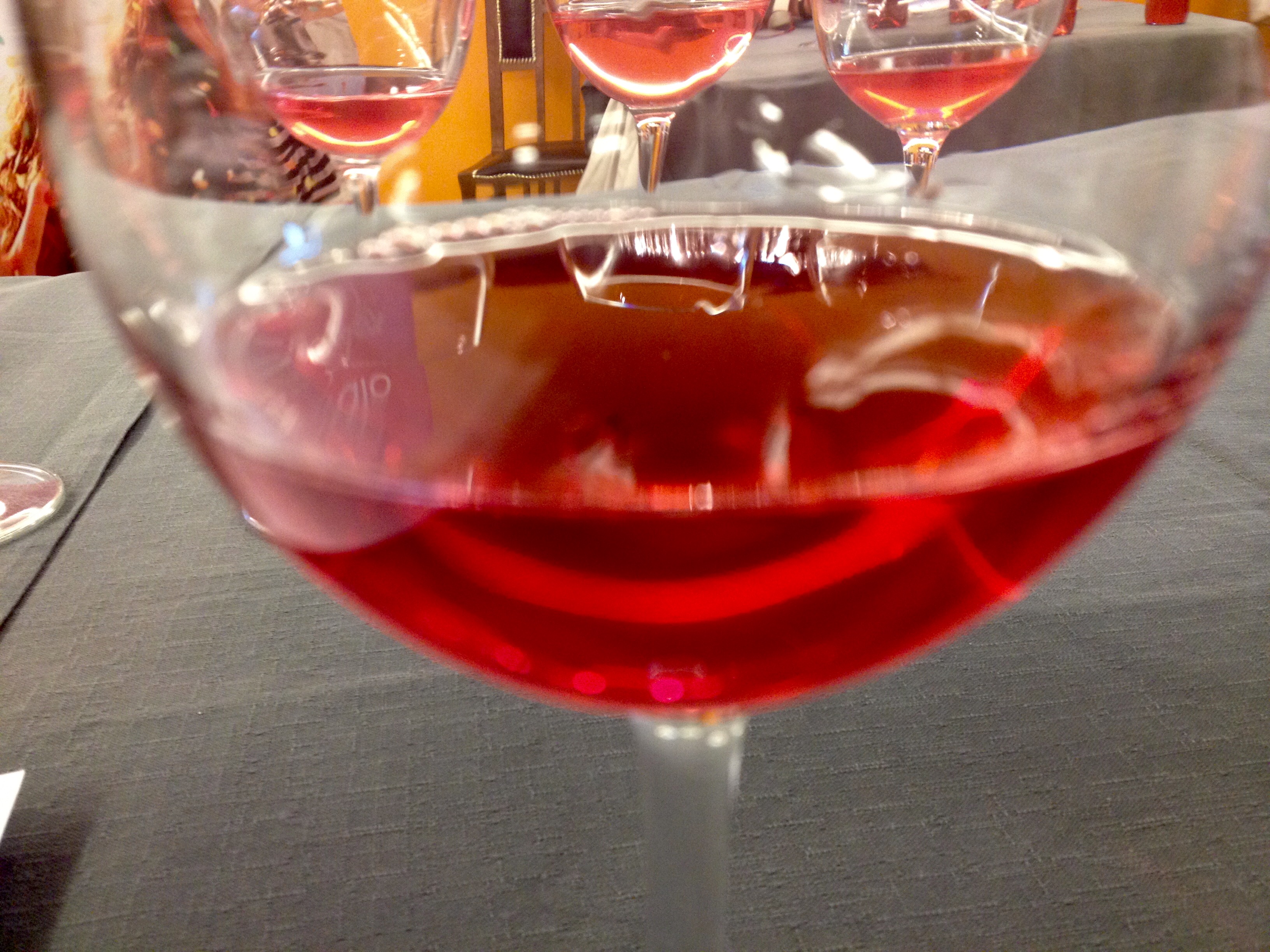 Cata de vinos rosados en rama 