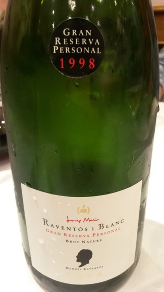 Raventós Gran Reserva Personal Brut Nature  1998