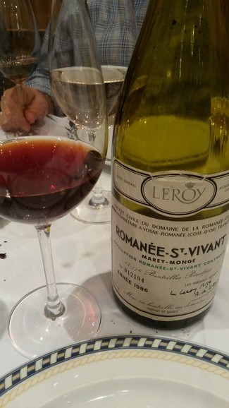 Domaine de la Romanée-Conti Romanée Saint-Vivant 1986