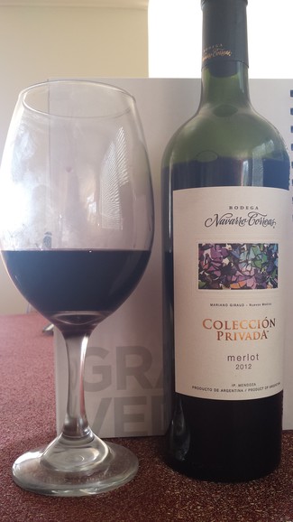 Navarro Correas Colección Privada Merlot 2012