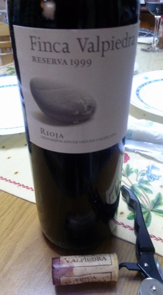 Finca Valpiedra Reserva 1999