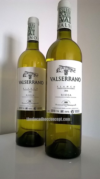 Valserrano Blanco Fermentado en Barrica 2014