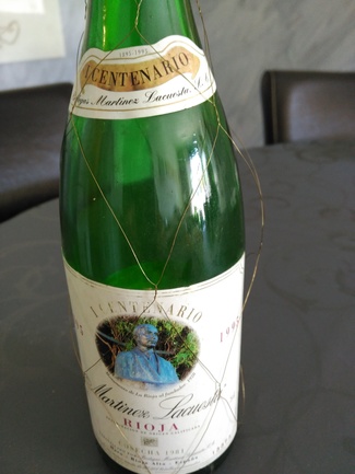 Martinez Lacuesta Centenario, Gran reserva 1981