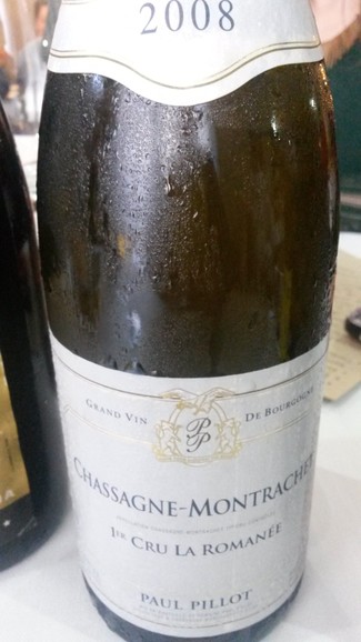 Paul Pillot Chassagne-Montrachet 1er Cru “La Romanée” 2008