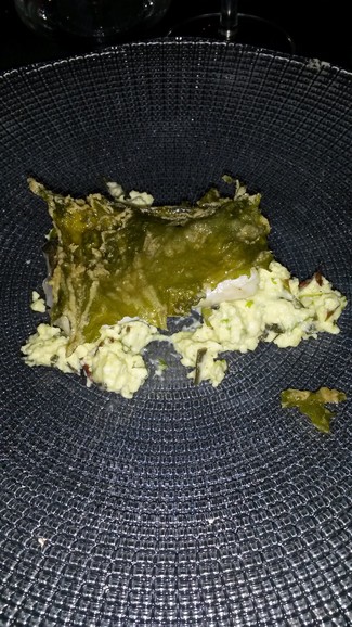 Merluza al pil-pil de algas