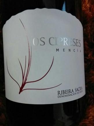 Os Cipreses Mencía 2014