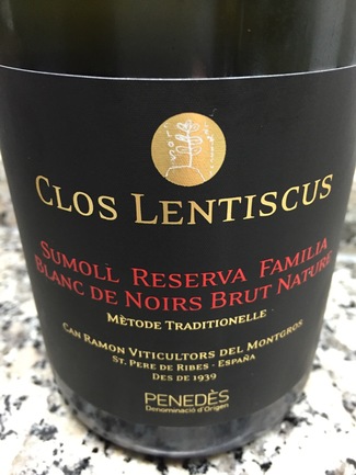 Clos lentiscus Sumoll reserva familia brut nature
