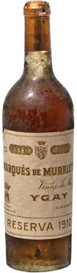 Marqués de Murrieta Blanco Reserva 1910
