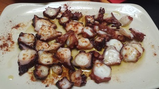 El pulpo a la brasa