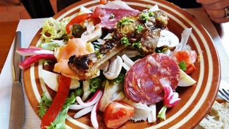 Ensalada. l'Hostalet de Vivès