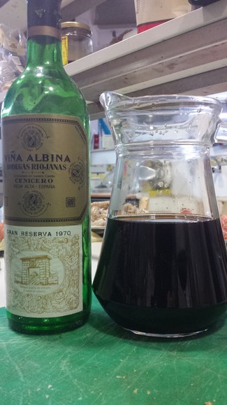 El vino decantado