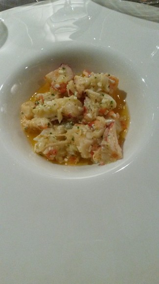 Salpicón de bogavante