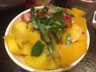 Ensalada de mango