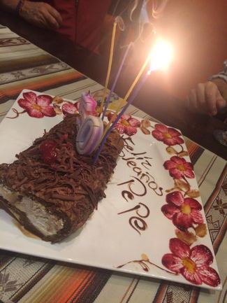 Tarta de los 50´s