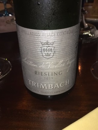 Trimbach Riesling sélection vieilles vignes 2011