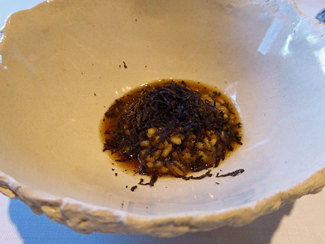 Arroz con trufa melanosporum