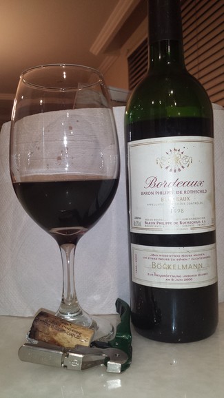 Barón Philippe de Rothschild Bordeaux 1998