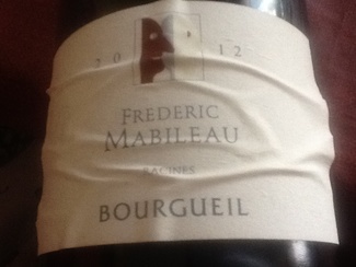 Mabileau Cuvee Racines 2012