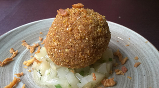 Albóndiga de morcilla