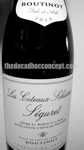 Les Coteaux Schisteux 2012